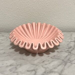 Pink Oyster Bowl